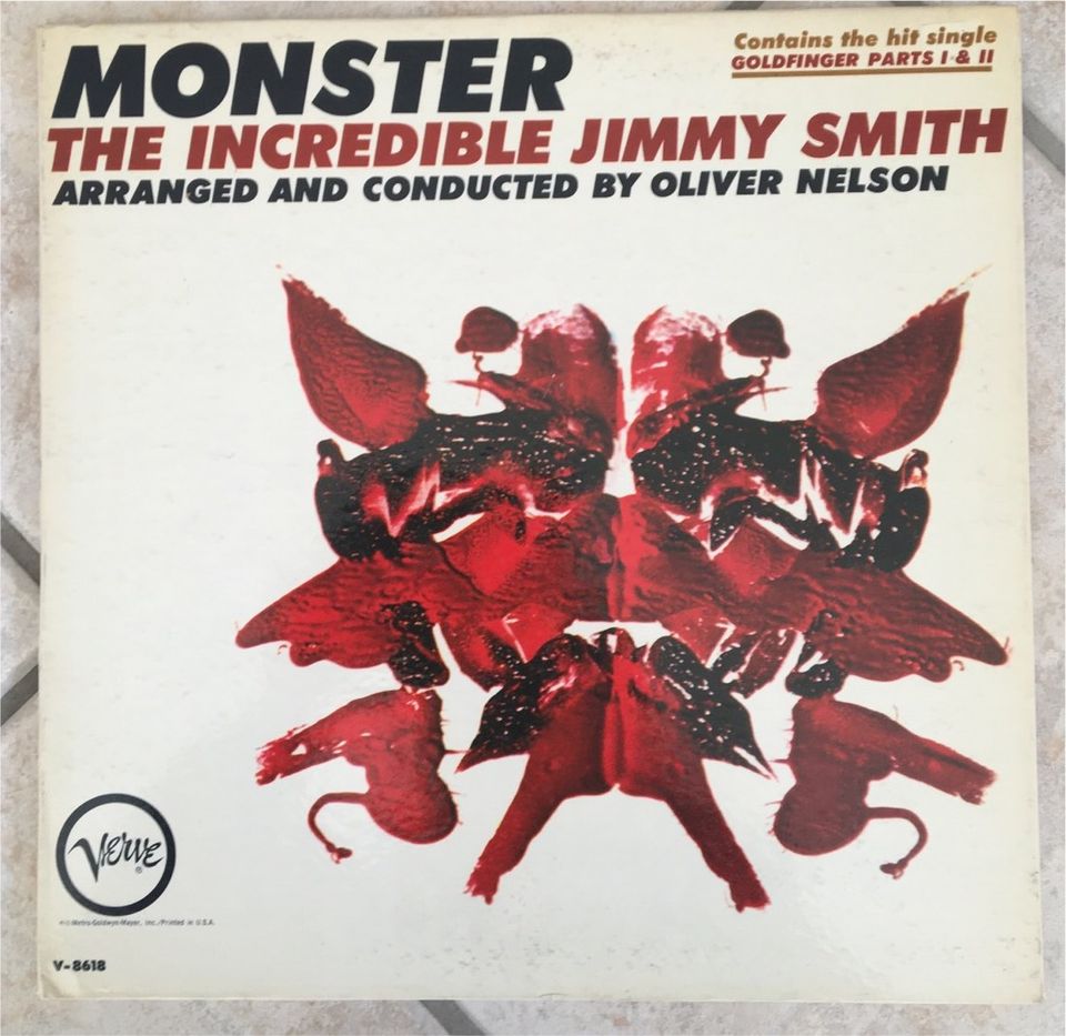 MONSTER - THE INCREDIBLE  JIMMY SMITH  -   LP-ALBUM KLASSIKER in Füssen