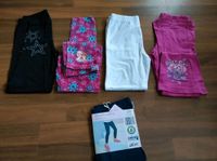 Leggings 128 Schlag pink dunkelblau Katze Baumwolle Alive weiß Nordrhein-Westfalen - Witten Vorschau