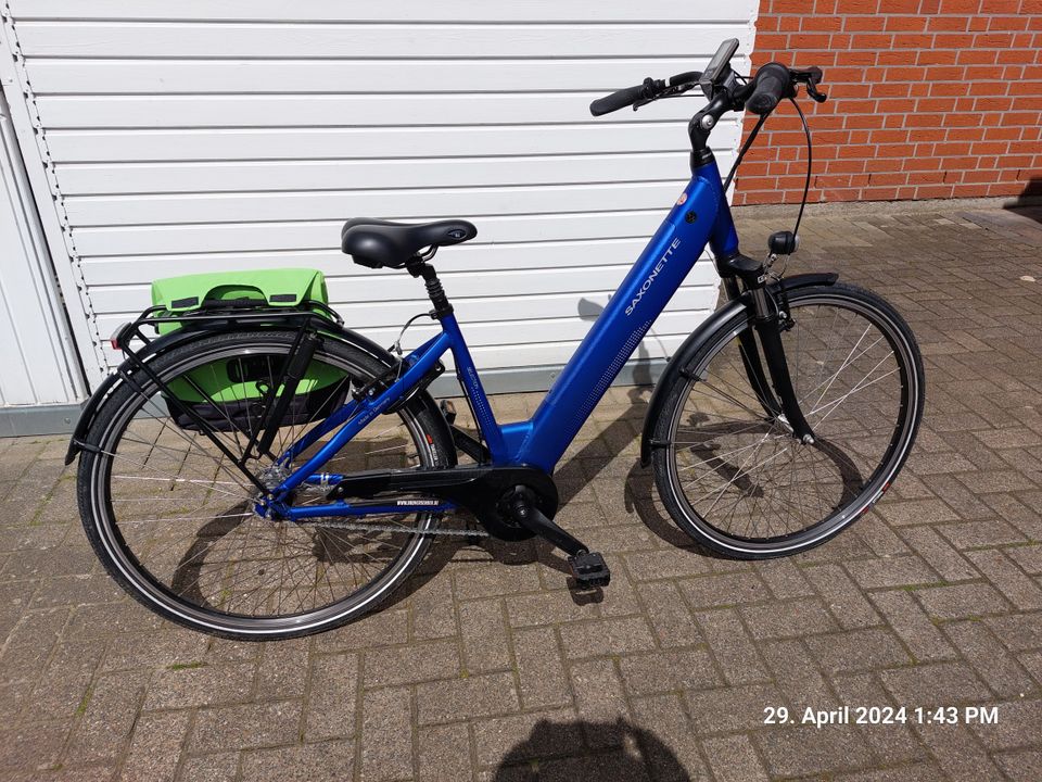 E Bike Saxonette 28 Zoll Mittelmotor in Bremen