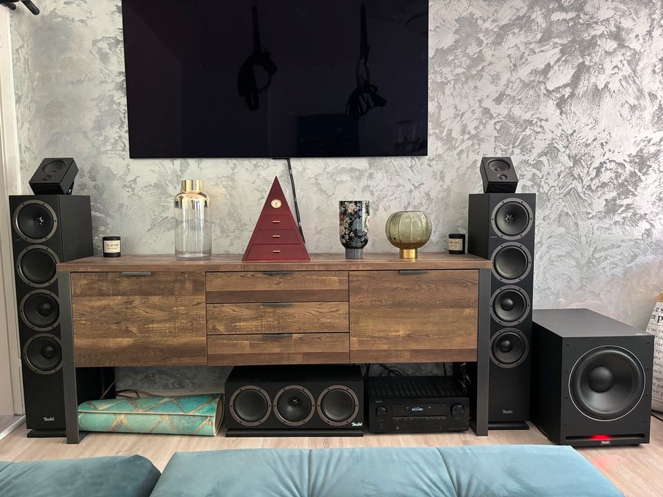 Teufel Theater 500 komplettanlage + Denon X2700H in Hamburg