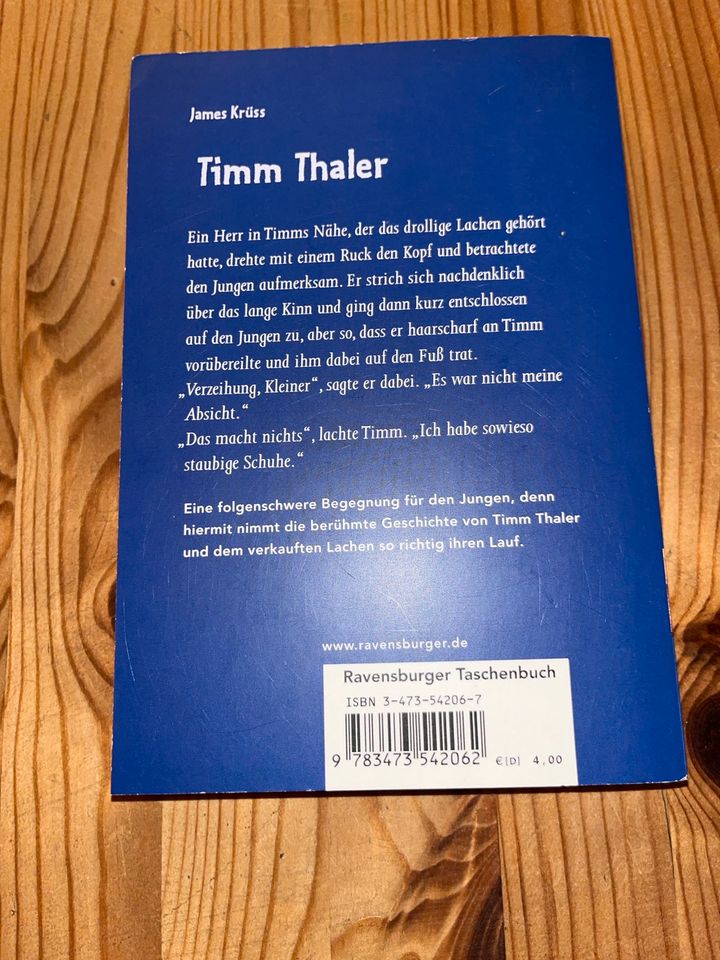 Timm Thaler von James Krüss in Straubenhardt