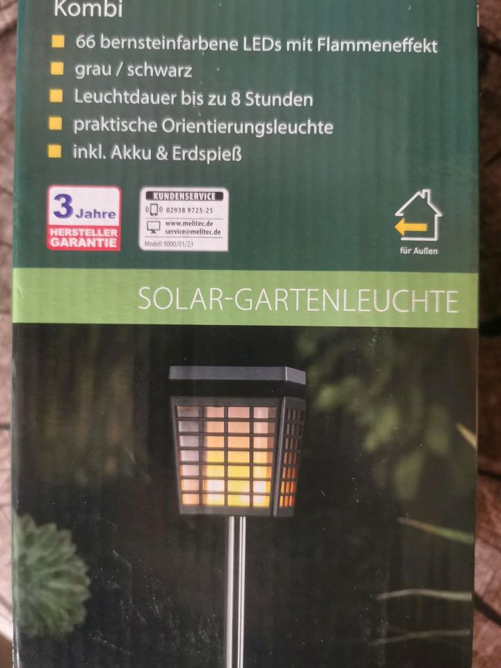 Suche diese Solar - Leuchten in Mühlhausen