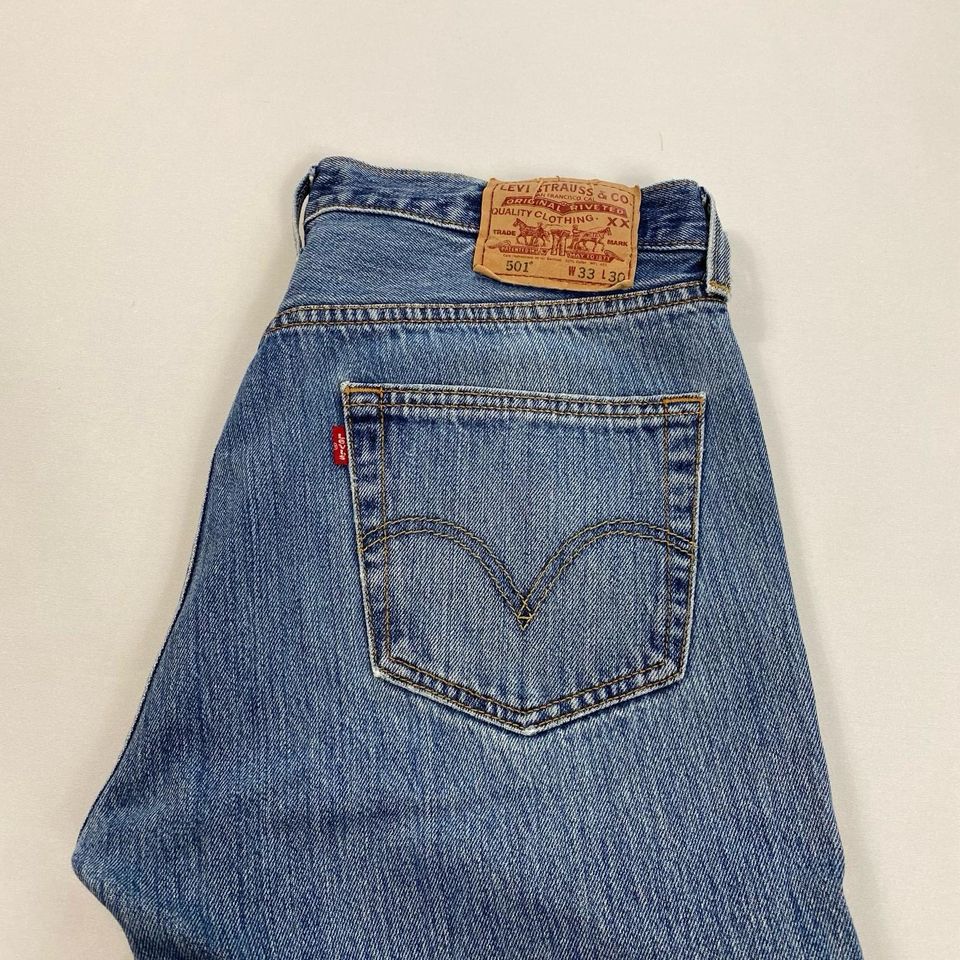 Vintage Levis 501 Jeans 48€* W33 L30 Herren Hose Jeanshose Arbeit in Mudau