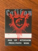 Caliban Backstagepass Metalcore AAA *original* Düsseldorf - Gerresheim Vorschau