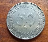50 Pfennig BRD D 1971 Baden-Württemberg - Esslingen Vorschau