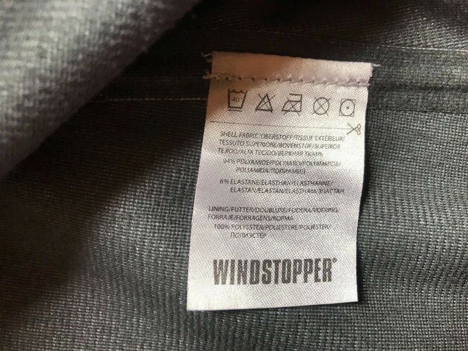 Scott WINDSTOPPER Jacke Winterjacke schwarz gelb Gr S in Königsmoos