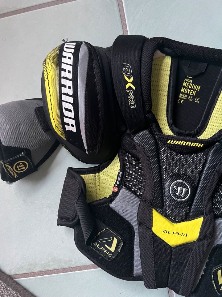 Warrior QX Pro Junior M Brustpanzer Schulter Schutz Eishockey in Cappel