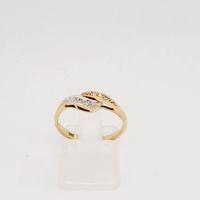 Diamant Gold Ring 585/14kt Gr. 55 Diamantring Goldschmuck Edel Kiel - Mitte Vorschau