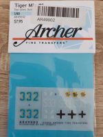 1:48 Archer Panzer Decals Tiger Mix #1 Nordrhein-Westfalen - Hattingen Vorschau