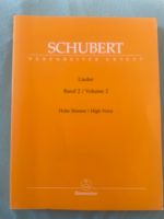 Schubert Lieder Band 2 hohe Stimme Baden-Württemberg - Weil am Rhein Vorschau