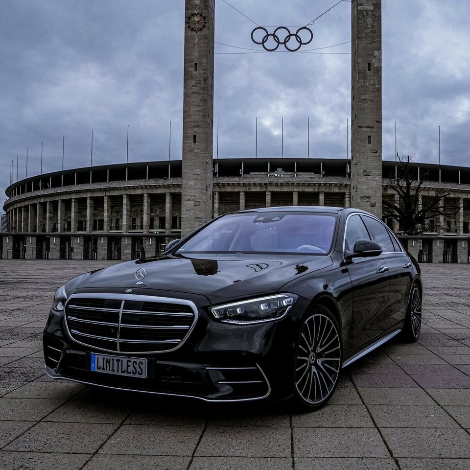 Monatsmiete Mercedes Benz S-Klasse Lang 2022 mieten Luxuswagen in Berlin