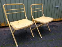 2 Kinderklappstühle Industriedesign Vintage 60er Jahre Nicolle Frankfurt am Main - Nordend Vorschau