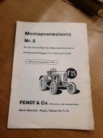 Montageanleitung Dieselross F15 Mähantrieb Niedersachsen - Alfeld (Leine) Vorschau