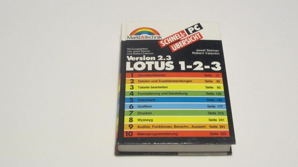 LOTUS 1-2-3 Version 2.3 - NEUWARE in Köln