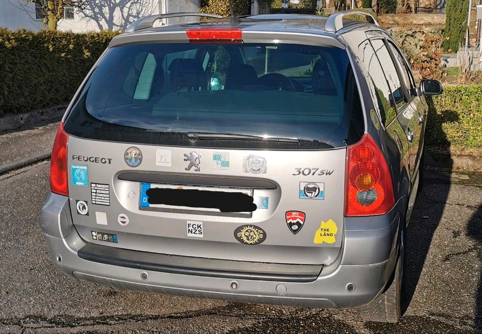 Camper mit Panorama Dach Peugeot 307 sw Holz Ausbau in Oberkirch