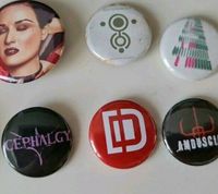 Buttons Gothic Placebo Effect Sachsen-Anhalt - Lutherstadt Wittenberg Vorschau