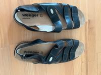 Weeger Damen Sandale mit Wechselfussbett Gr. 41 Hessen - Kiedrich Vorschau