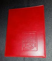 DDR Ostalgie dunkelrote Ordner A5 Mappe FDGB Dresden - Löbtau-Nord Vorschau