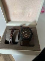 Verkaufe meine Fossil Uhr mit Lederarmband Nordrhein-Westfalen - Lünen Vorschau