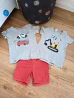 Set Sommer H&M 2 T-Shirts Hose Shorts 86 Bayern - Neutraubling Vorschau