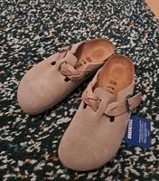Neu Birkenstock Boston Braided Clogs geflochten braun beige Mitte - Wedding Vorschau