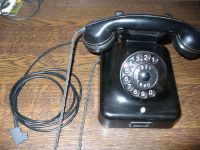 Altes Telefon W48 Original Bakelit schwarz 1954 Nordrhein-Westfalen - Dinslaken Vorschau