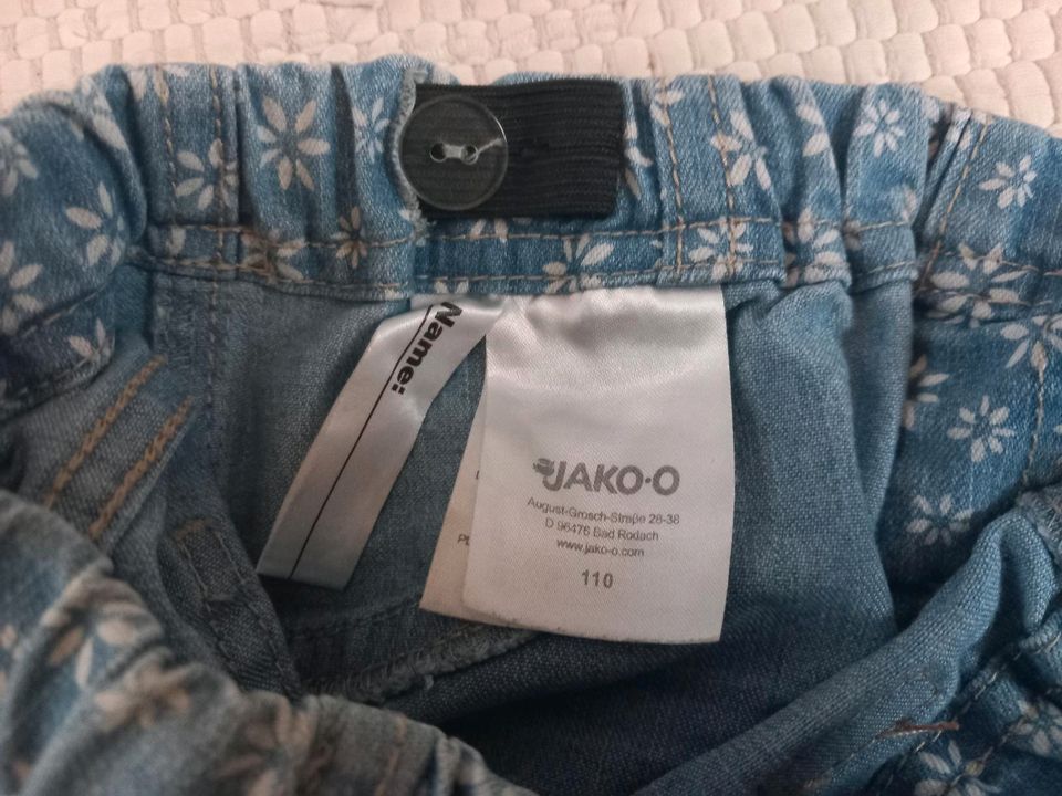 Jako-o 3/4 Jeanshose Gr. 110 kurze Hose Sommer Jeans Jacko in Kempten