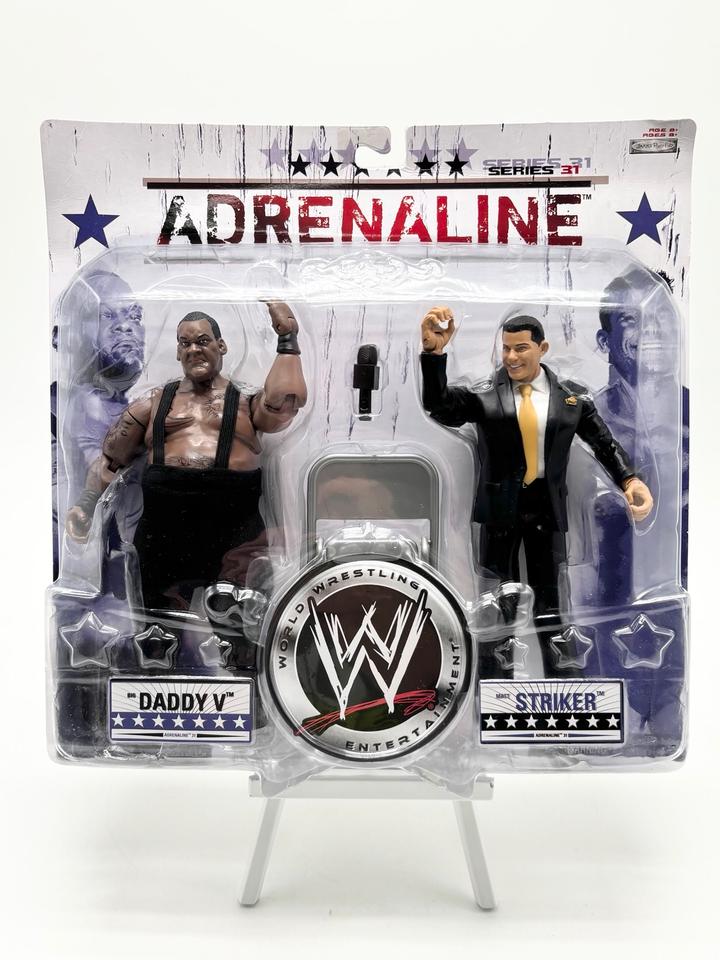 WWF/WWE NEU Wrestling Figuren Big Daddy V & Matt Striker Adrenali in Filderstadt