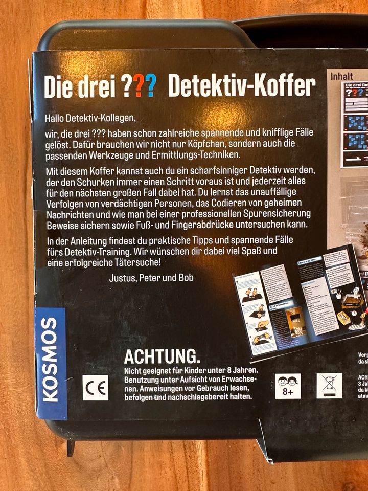 Die drei ??? Detektivkoffer - Kosmos - NEU - Spiel Kind in Wertingen