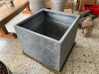 Clayfibre Blumentopf 64x50x50cm grau wetterfest - frostfrei Brandenburg - Bad Saarow Vorschau