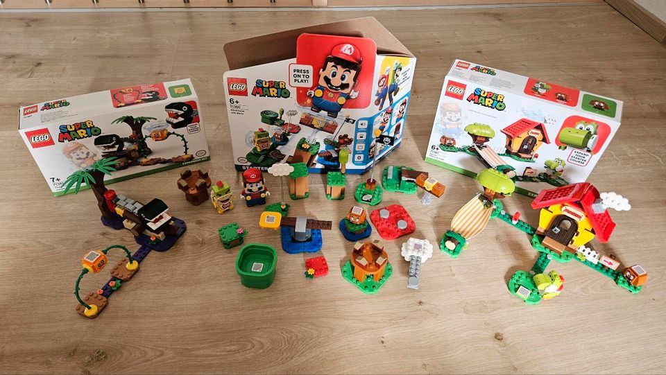 Lego Super Mario Set - 71360, 71381, 71387 in Ernsgaden