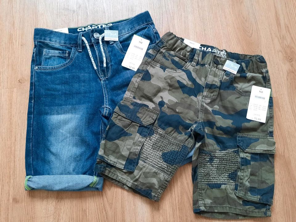 Jeansshorts•Shorts•kurze Hose•Gr.152 NEU in Pliezhausen