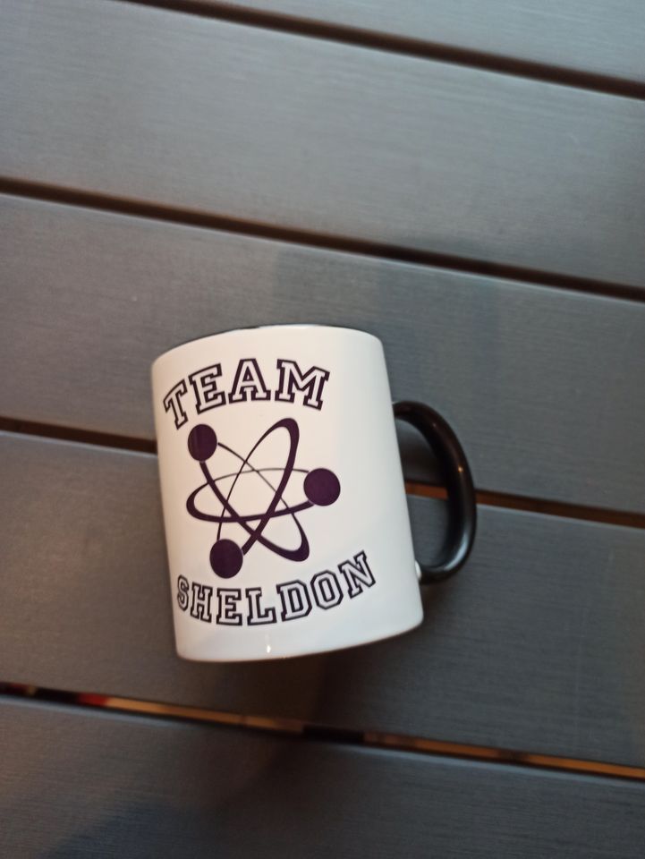 Tasse The Big Bang Theory Team Sheldon Fanartikel in Bruchsal