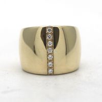 Ring 750 Gold 18 Karat Gelbgold Diamant 0,20 CT Brillant Damen Innenstadt - Köln Altstadt Vorschau