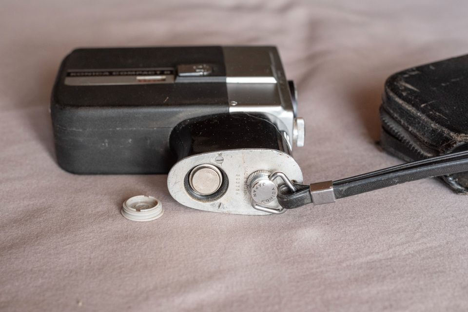 Konica Compact 8, Super 8 mm Kamera, Film, Vintage, Sammler in Augsburg