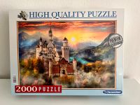 NEU!!! Puzzle, 2000 Teile, Schloss Neuschwanstein München - Schwabing-Freimann Vorschau