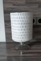 Deko Vase Teelichthalter Kerzenhalter Glas mit Fuß Bauernsilber Niedersachsen - Emden Vorschau