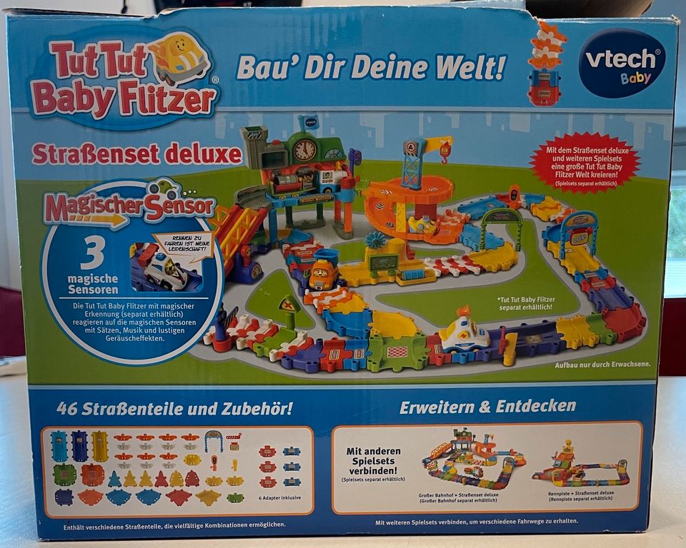 Vtech TutTut Baby Flitzer Straßenset deluxe + 4 Autos in Langenhagen