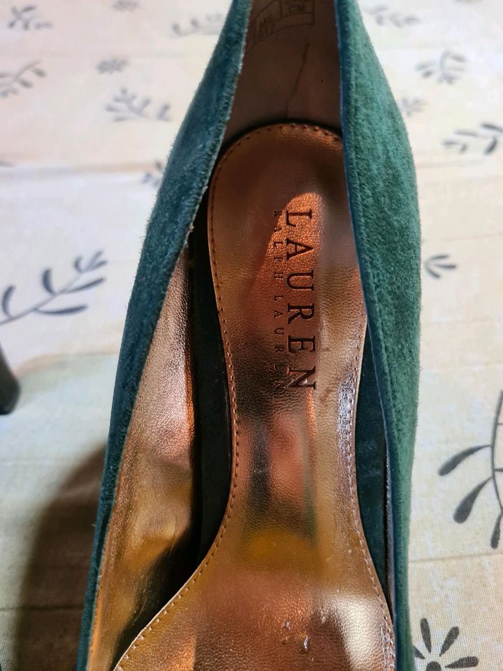 Ralph Lauren Damen Pumps High Heels grün Gr.37 in Pulheim