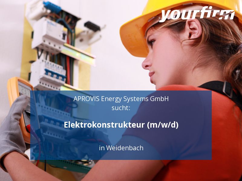 Elektrokonstrukteur (m/w/d) | Weidenbach in Weidenbach