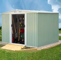 Gerätehaus Metall Geräteschuppen Gartenhaus Hütte Outdoor Grün Hessen - Bebra Vorschau