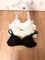 3x Mädchen BH Bralette Bustier Top Gr. 170 Rippenstrick NEU Brandenburg - Ludwigsfelde Vorschau