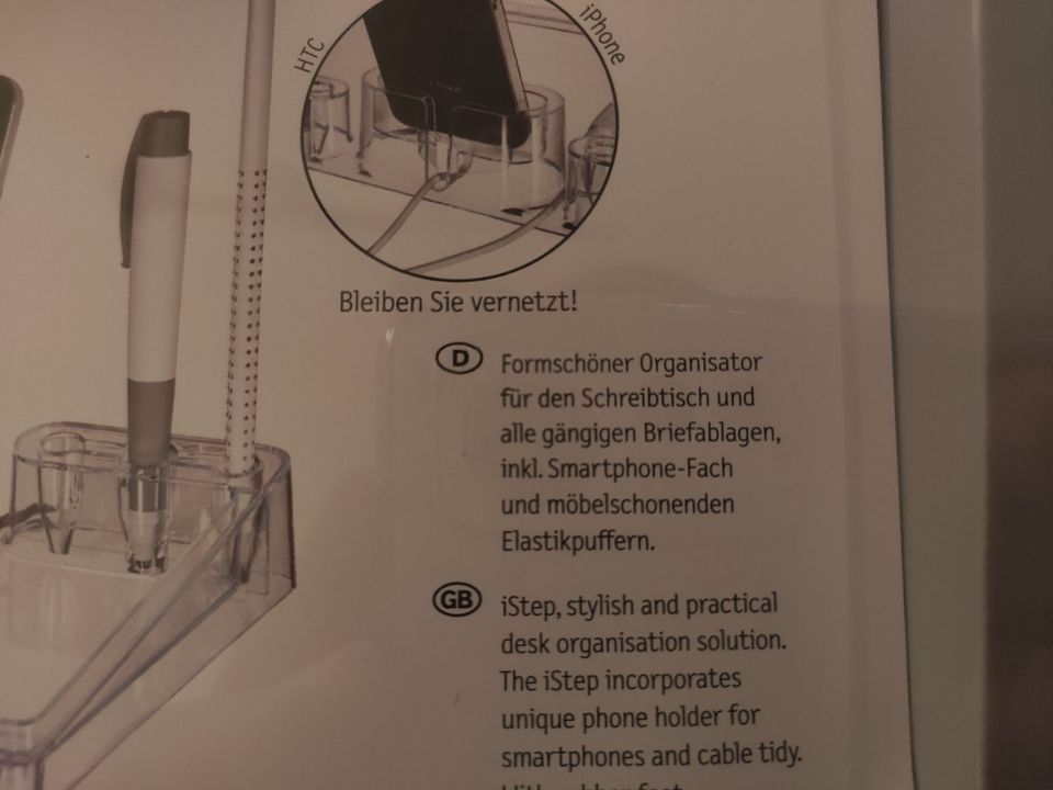 NEU HAN Organizer iPhone Stiftesammler iStep Büro Schreibtisch in Bad Oeynhausen