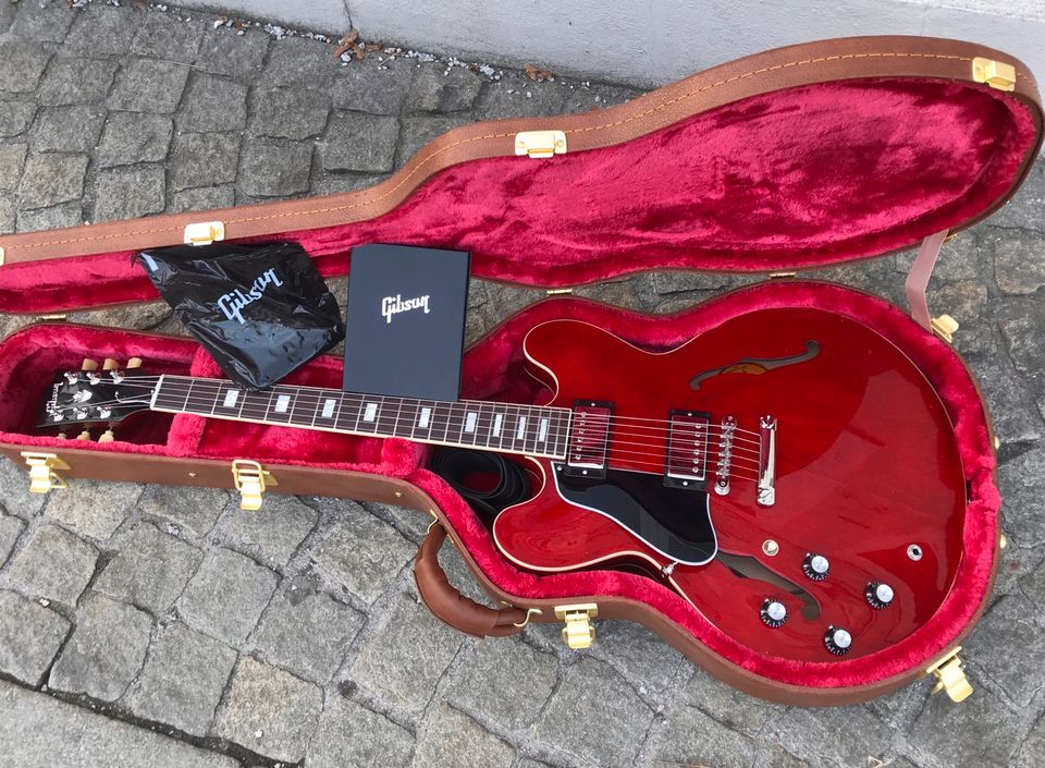 Gibson ES-335 Sixties Cherry, Left-Linkshand 2022, MOD Collection in Freilassing