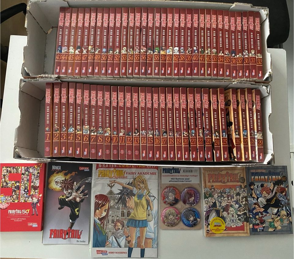 Fairy Tail 1-63 mit vielen Extras Manga Anime komplett in Bergisch Gladbach