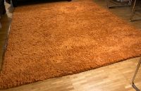 Hochflor-Teppich in Orange, handgeknüpft, 240 x 210 cm Essen-West - Holsterhausen Vorschau