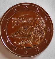 2€ Mecklenburg Vorpommern 2024 G Euro Münze Geld Rheinland-Pfalz - Offstein Vorschau