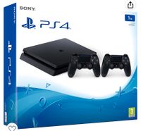 SONY PS4 1TB Jet Black + 2 Controllern Slim NEU & OVP Hessen - Bickenbach Vorschau