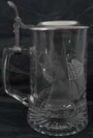 Glas-Bierkrug mit Zinndeckel "Segelboote", 0,5 l, FIYE Italy Hessen - Eltville Vorschau