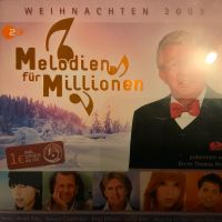 Weihnachten 2003 / Melodien für Millionen, 2 CDs Baden-Württemberg - Freiburg im Breisgau Vorschau